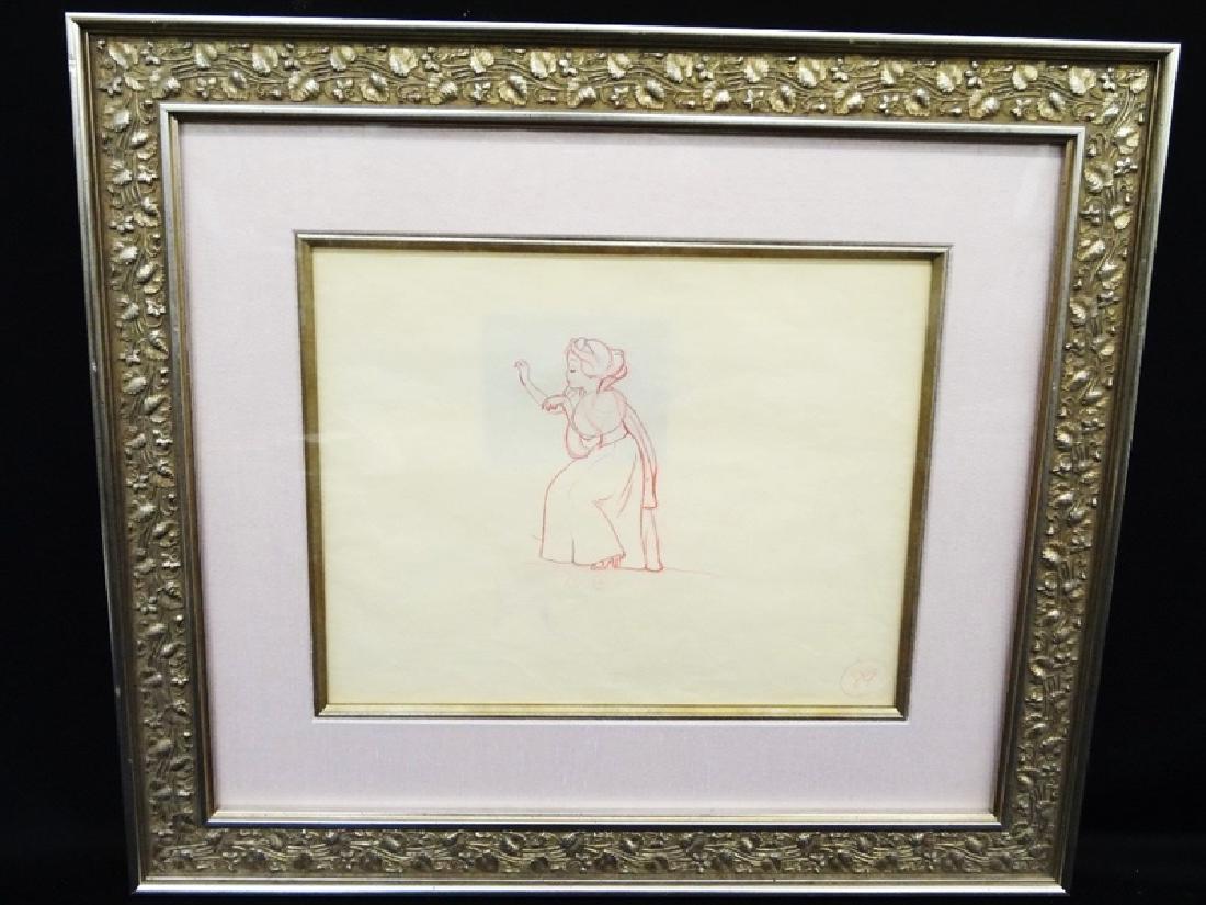 Original Production Drawing Snow White and the Seven (1 of 5)