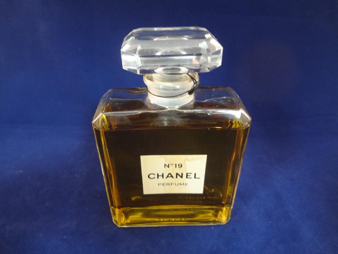 Chanel No. 19 Perfume Large Dummy Store Bottle (1 of 3)