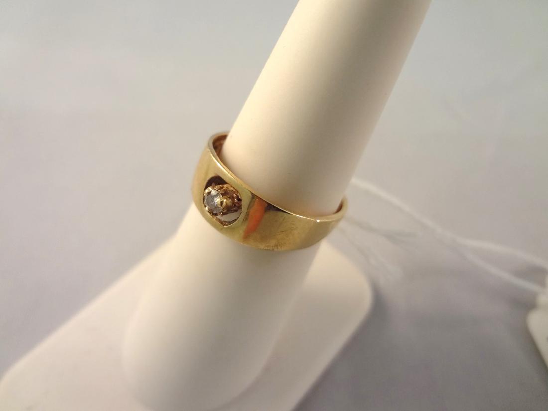 14k Yellow Gold and Diamond Ring (1 of 3)