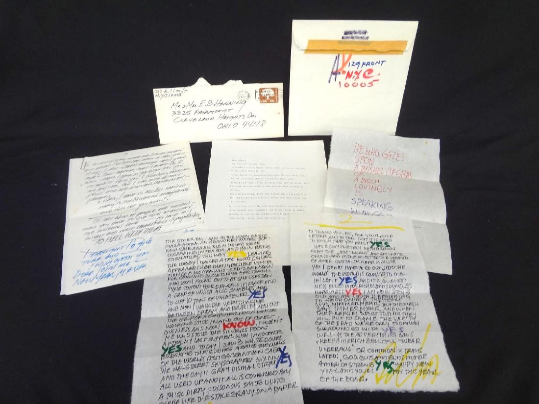 Adja Yunkers Handwritten Letters Proverbs Eclectic (1 of 5)