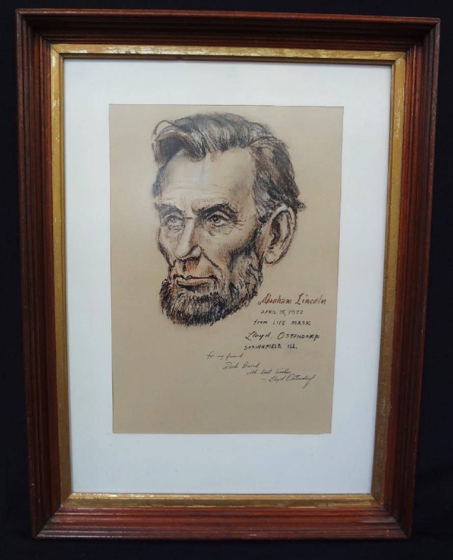 Lloyd Ostendorf Original Charcoal Drawing Abraham (1 of 4)