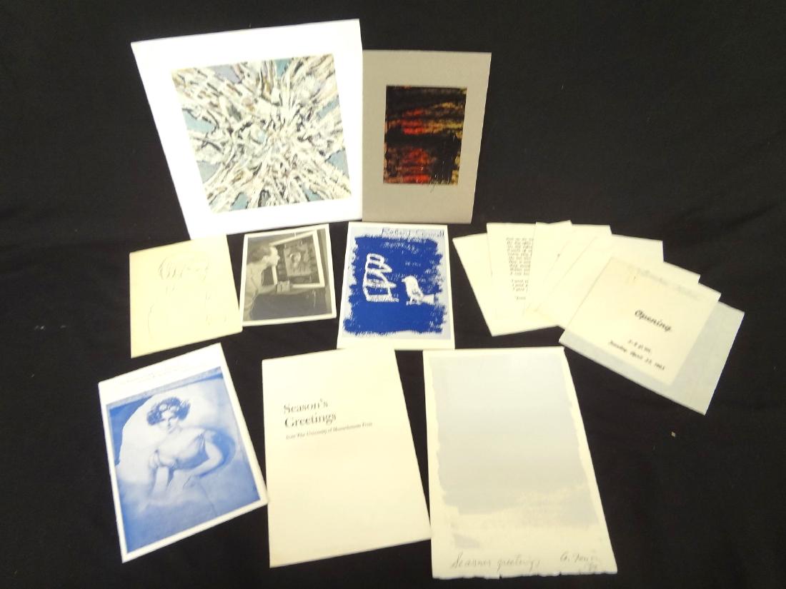 Collection of 1960's Modern Art Ephemera and Works (1 of 6)