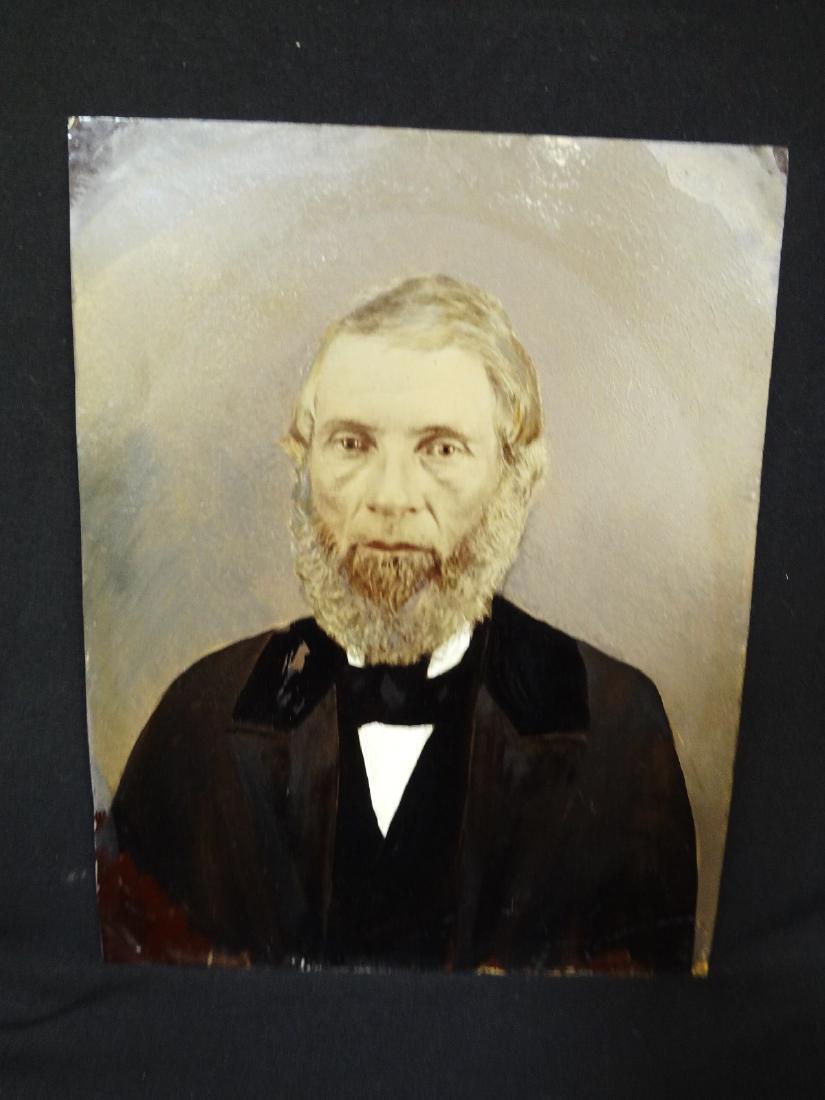 Embellished Hand Colored Full Plate Tin Type Portrait (1 of 6)