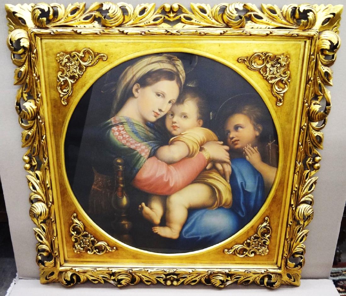 Edward Gross Co. Lithograph "Raphael's Madonna of the (1 of 7)