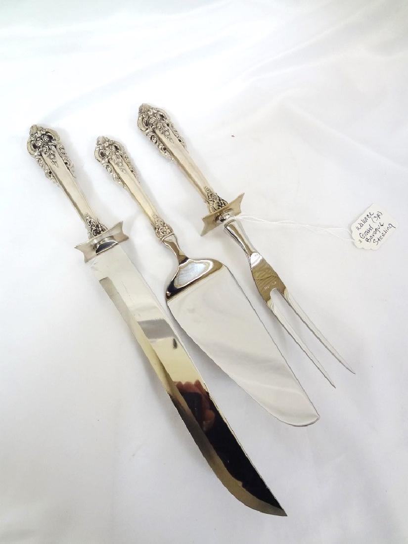 Wallace Sterling Silver "Grand Baroque" Serving Set (1 of 3)