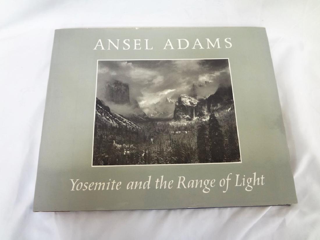 Ansel Adams Signed Book "Yosemite and the Range of (1 of 4)
