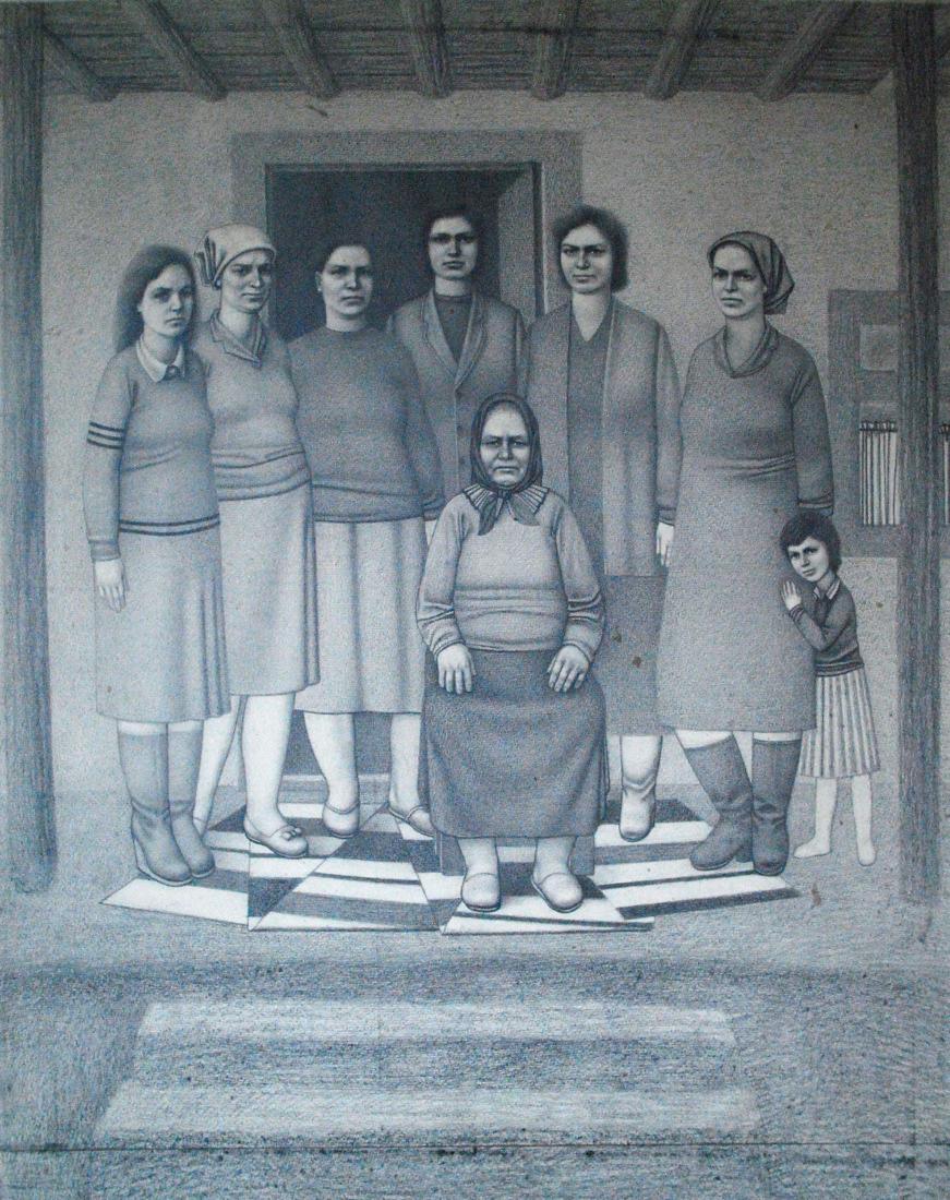 Vitally Grigoryev (Russian, b. 1957) 1980 Women of One (1 of 4)