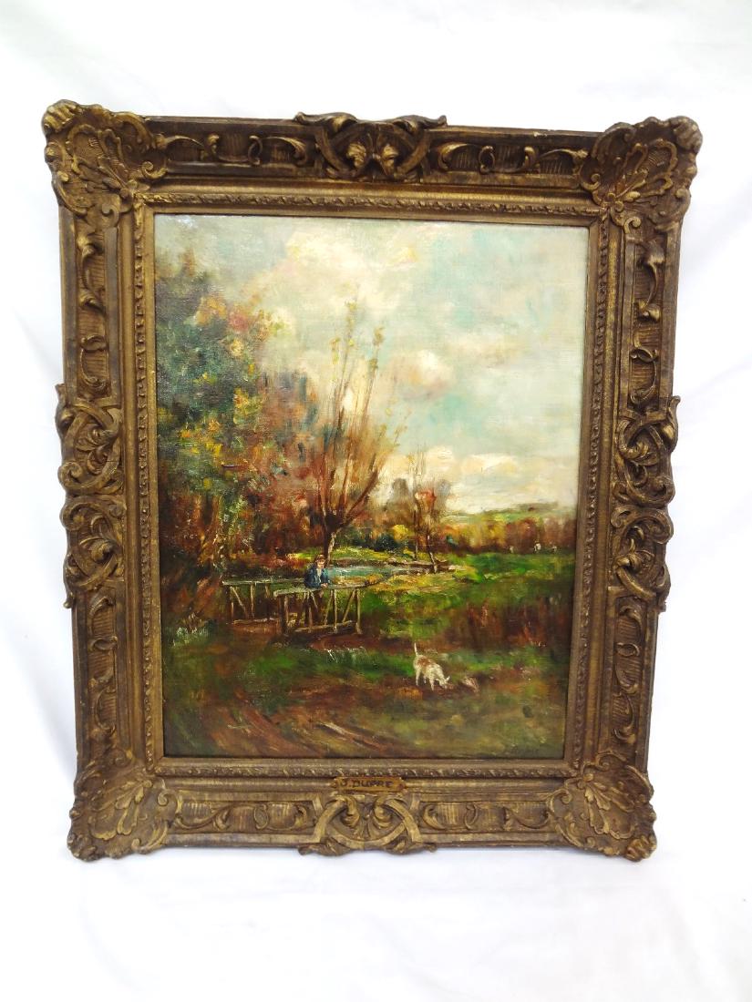 After Jules Dupre Barbizon School Oil on Canvas (1 of 6)