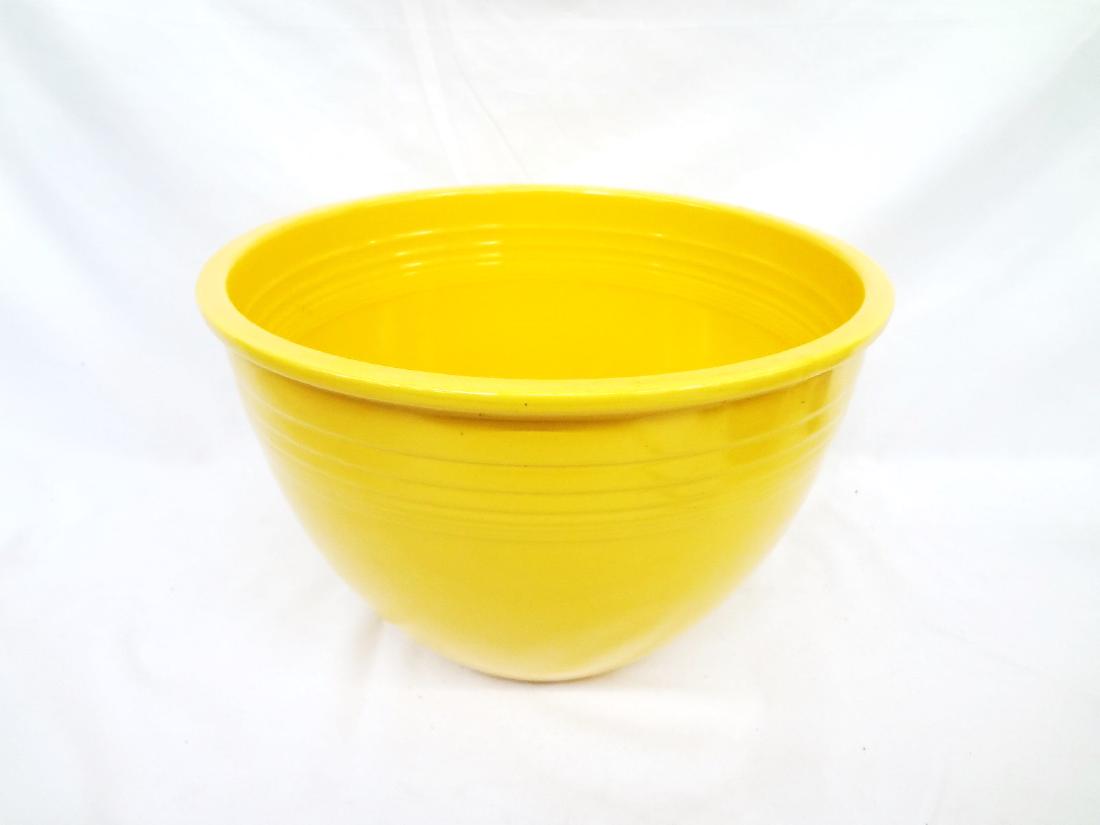 Fiesta Ware Yellow Number 7 Mixing Bowl (1 of 4)