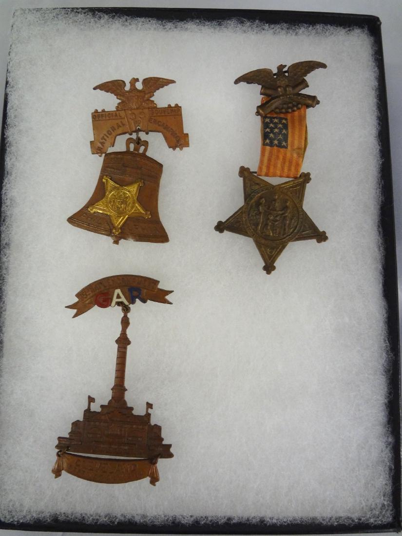 (3) Grand Army of the Republic Medals: Philadelphia, (1 of 3)