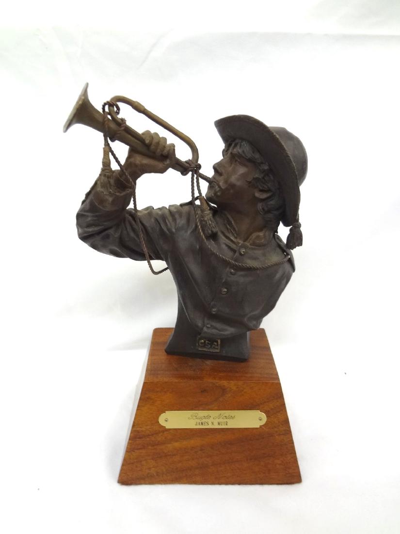 James N. Muir Bronze "Bugle Notes" (1 of 7)