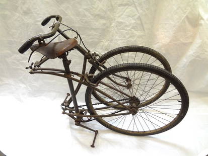 1943 BSA Airborne Folding Paratrooper Bicycle: 1943 BSA Airborne Folding Paratrooper Bicycle: Historically significant for its belief to be useful to paratroopers landing on the ground during D-Day for mobility. Original decals still present, with