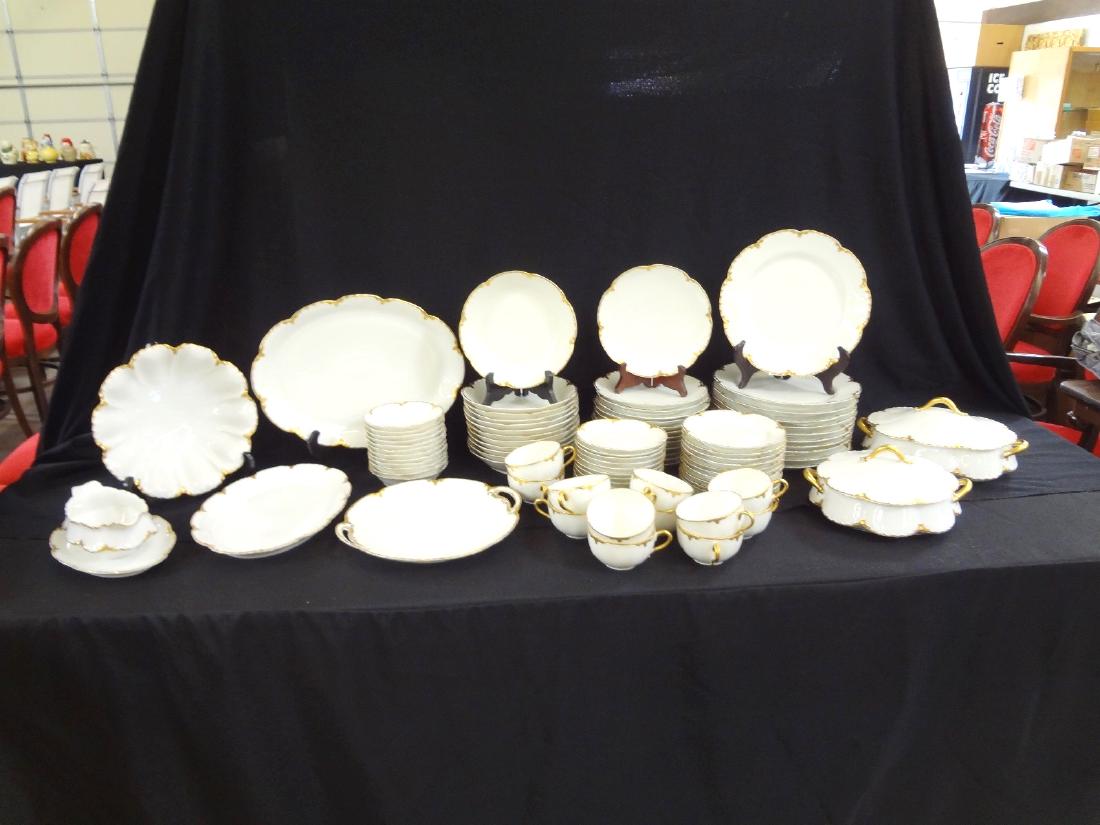 Haviland Limoges China Set "Colette" Pattern Service (1 of 6)