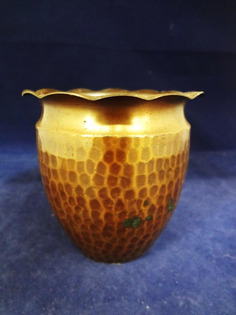 Roycroft Hammered Copper Vase (1 of 4)