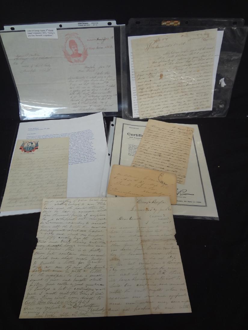 (5) Civil War Letters and Documents: 1861-1863 (1 of 8)