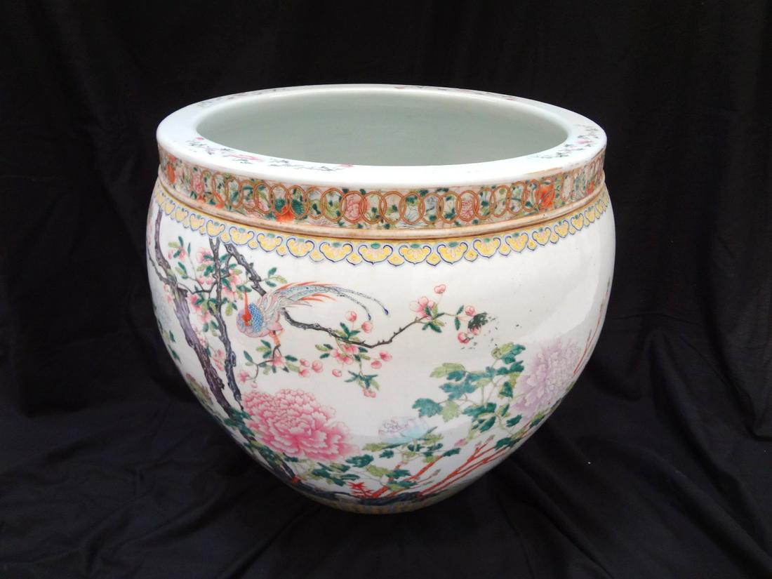 Chinese Fish Bowl Jardiniere Keikemon Style (1 of 8)