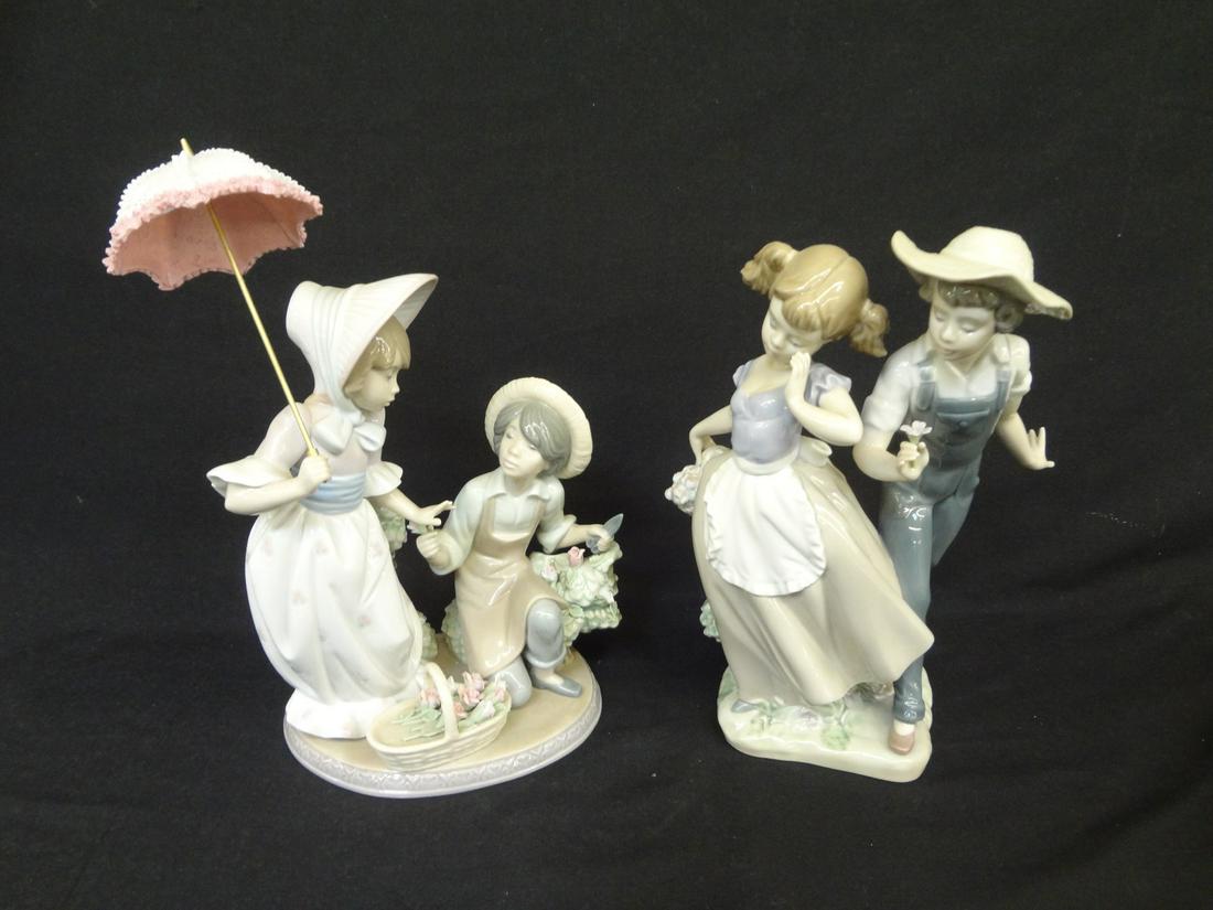 (2) Lladros: "Love in Bloom" and "For You" (1 of 7)