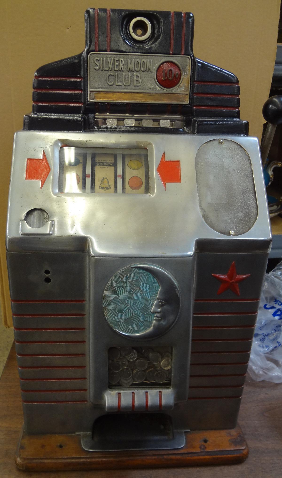 1938 O.D. Jennings and Co. Silver Moon Club 10 Cent (1 of 11)