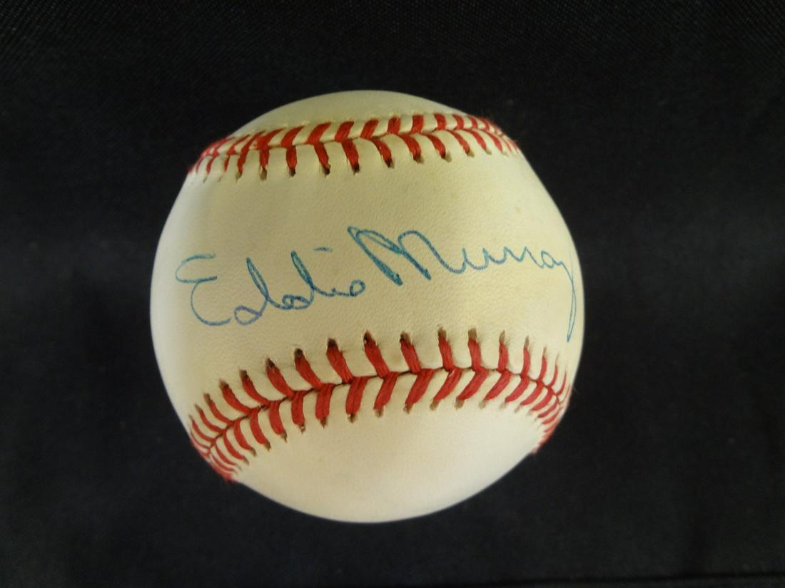 Eddie Murray Single Signed American League Bobby Brown (1 of 2)