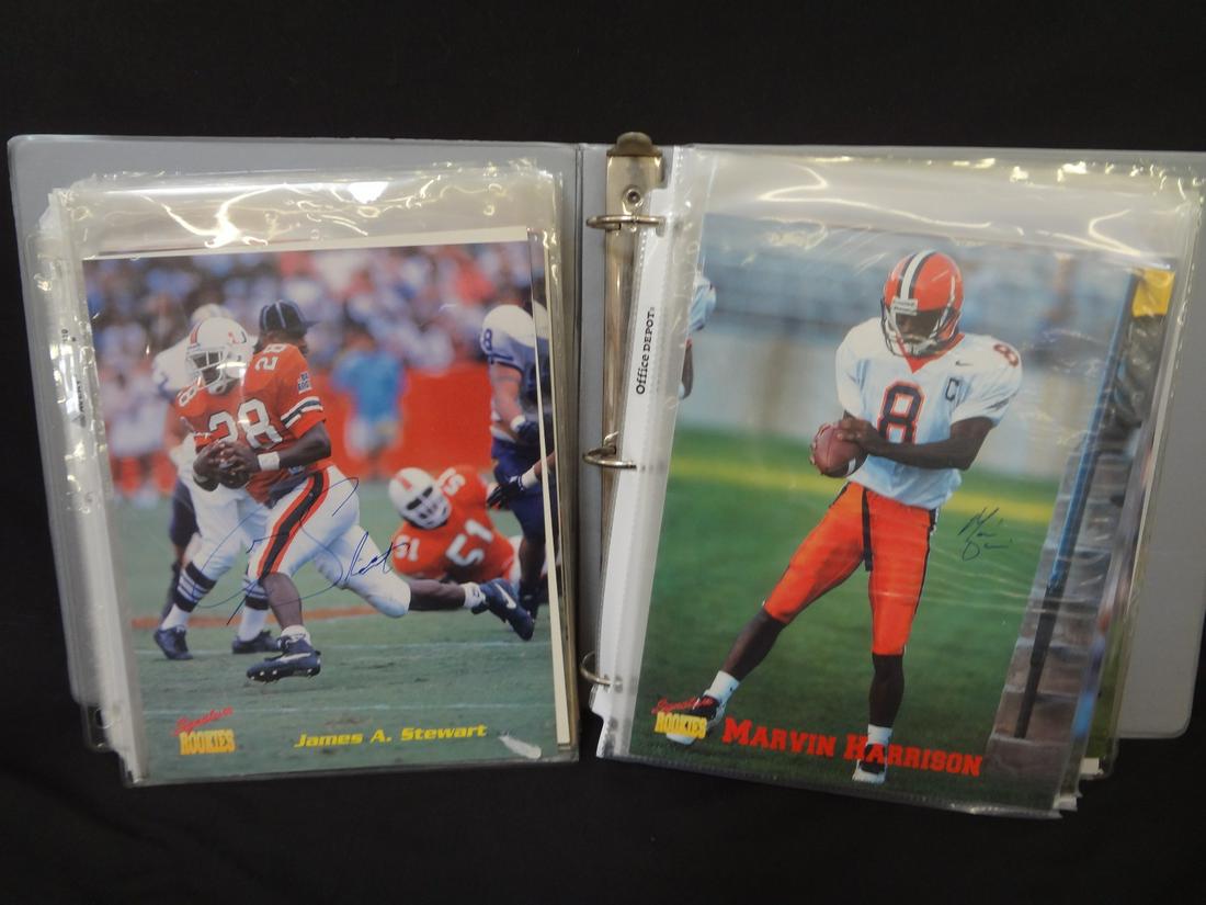 (100) Autographed Color Signature Rookies 8 x 10's: (1 of 3)