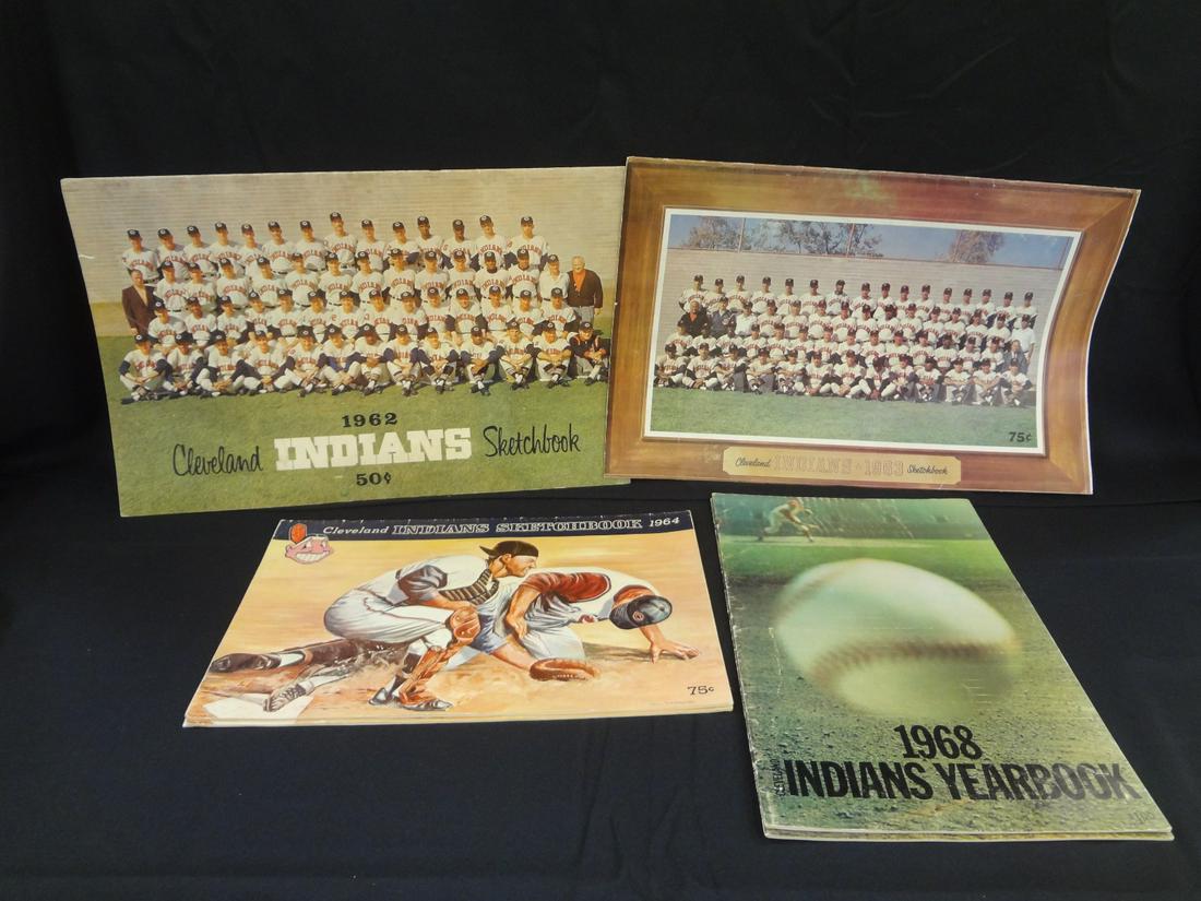 (6) Group of Cleveland Indians Oversize Sketchbooks (1 of 5)
