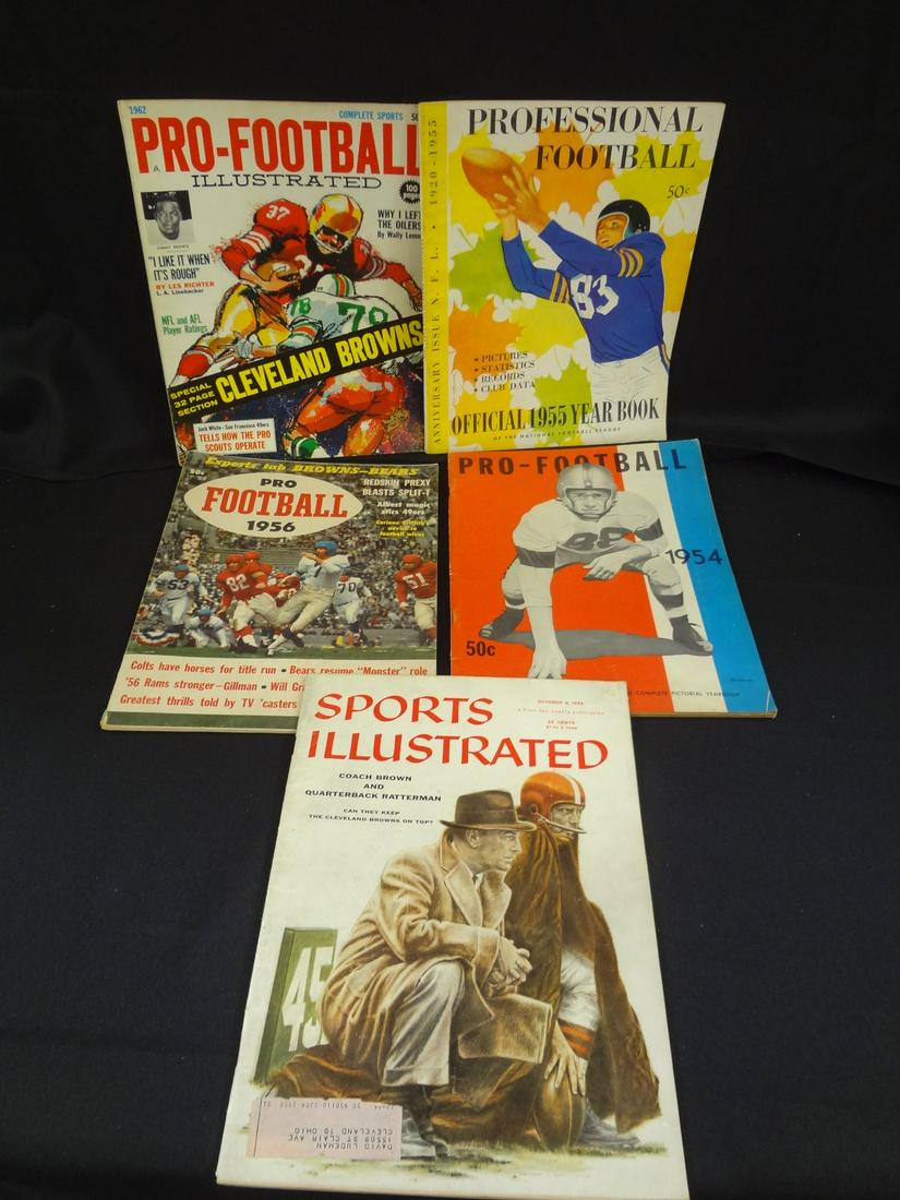 Group of Vintage Sports Magazines From the 1950's and (1 of 4)
