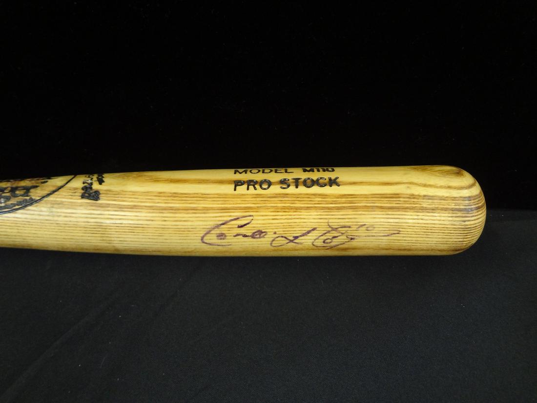 Coco Crisp Game Used Autographed Louisville Slugger Bat (1 of 7)
