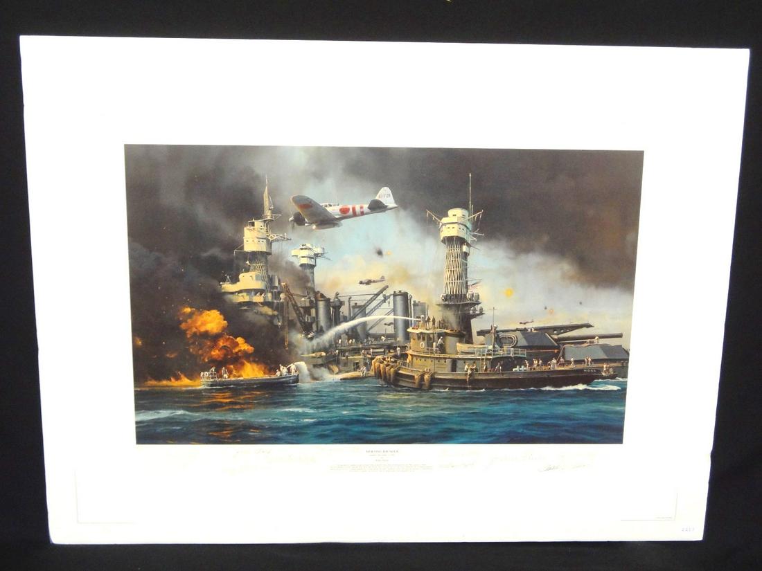 Robert Taylor "Morning Thunder" Signed Lithograph (1 of 7)