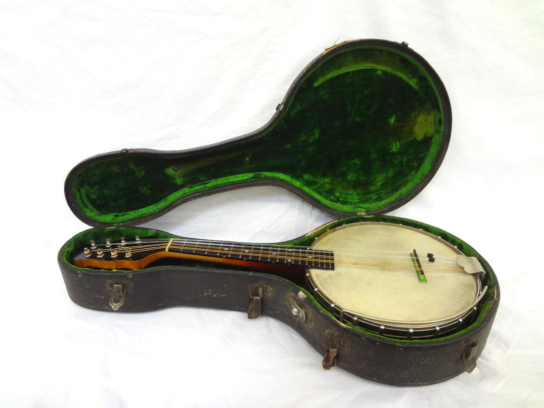 1922 Gibson MB-1 Acoustic Mandolin Banjo (1 of 10)