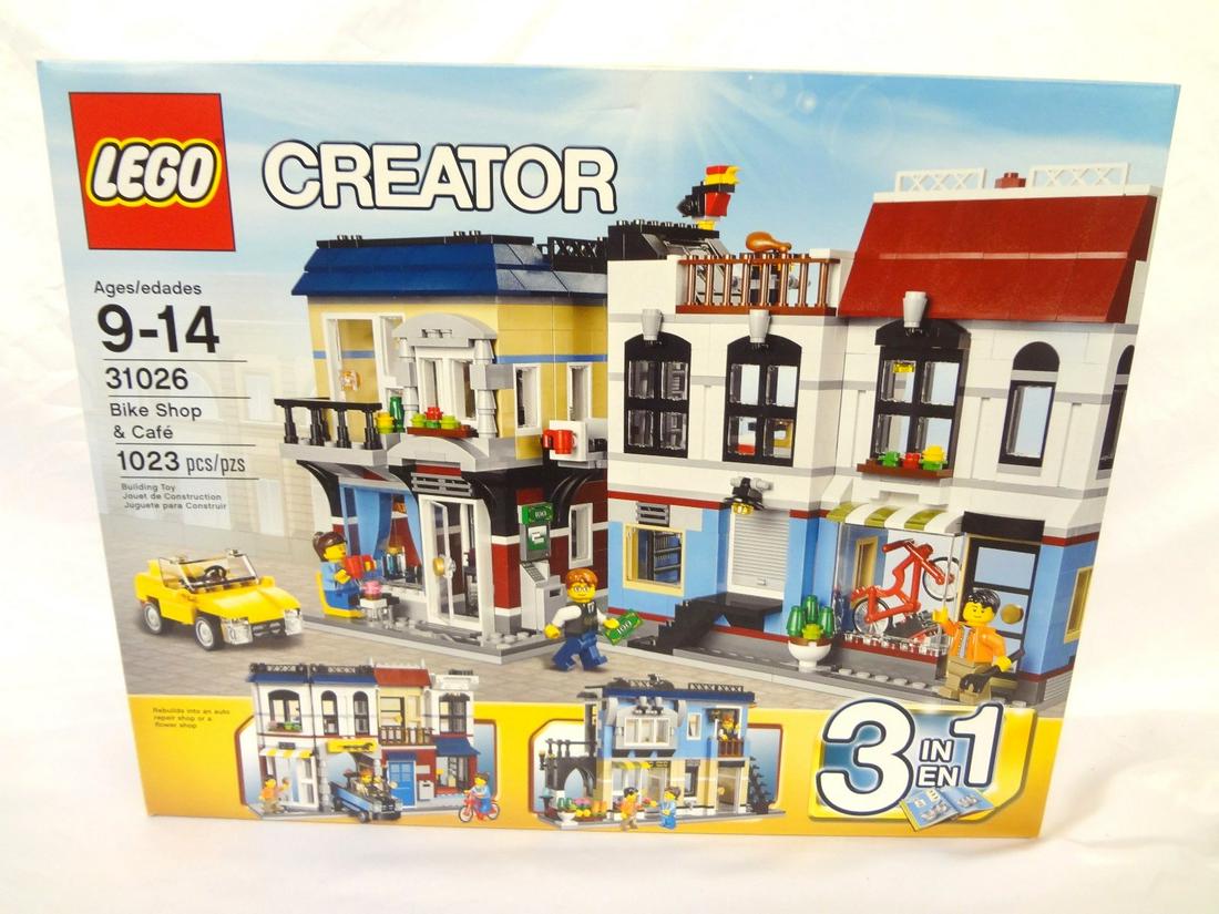 LEGO Collector Set #31026 Creator Bike Shop and Cafe (1 of 3)