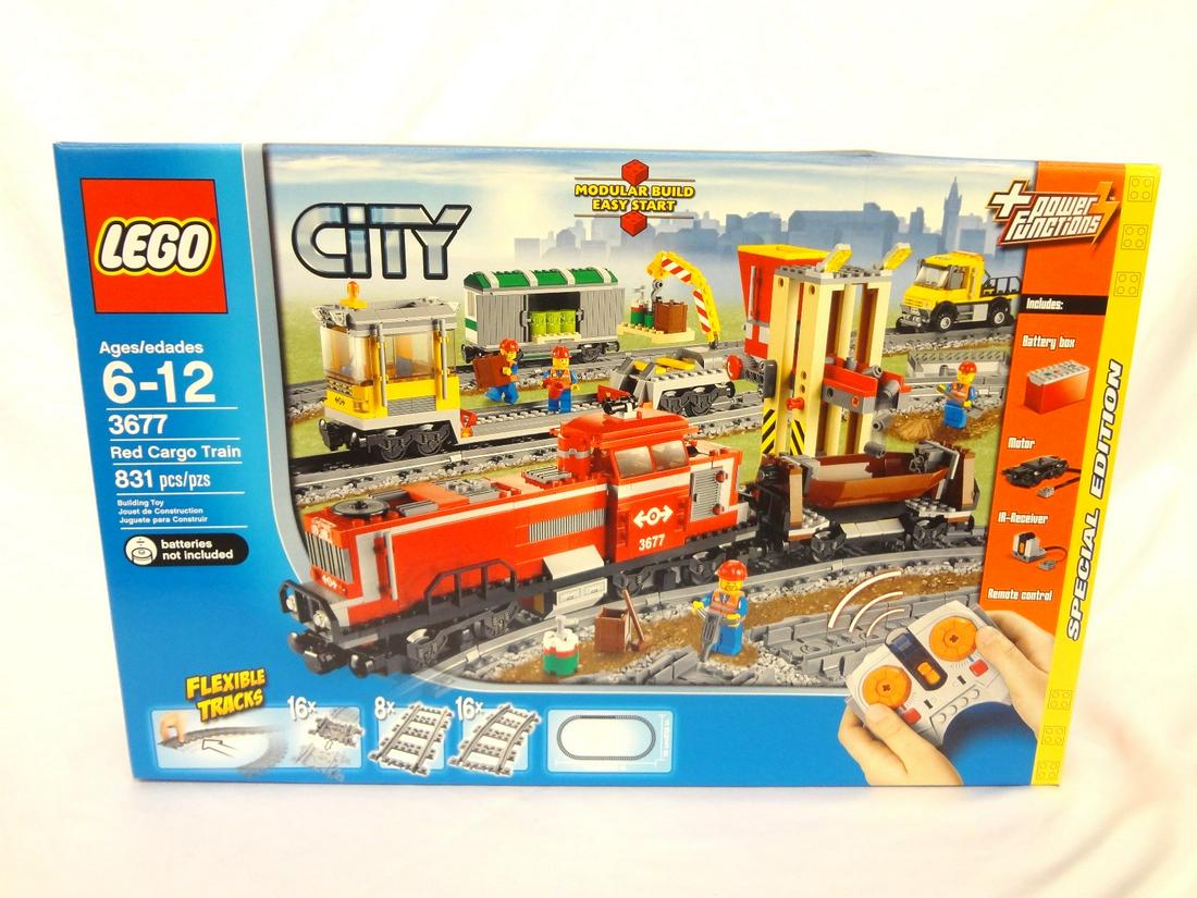 LEGO Collector Set #3677 Red Cargo Train New and (1 of 3)