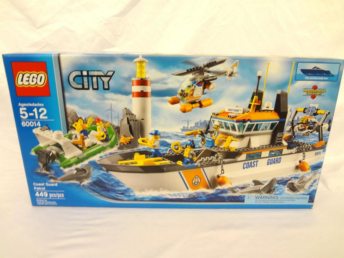 LEGO Collector Set #60014 City Coast Guard Patrol New (1 of 3)