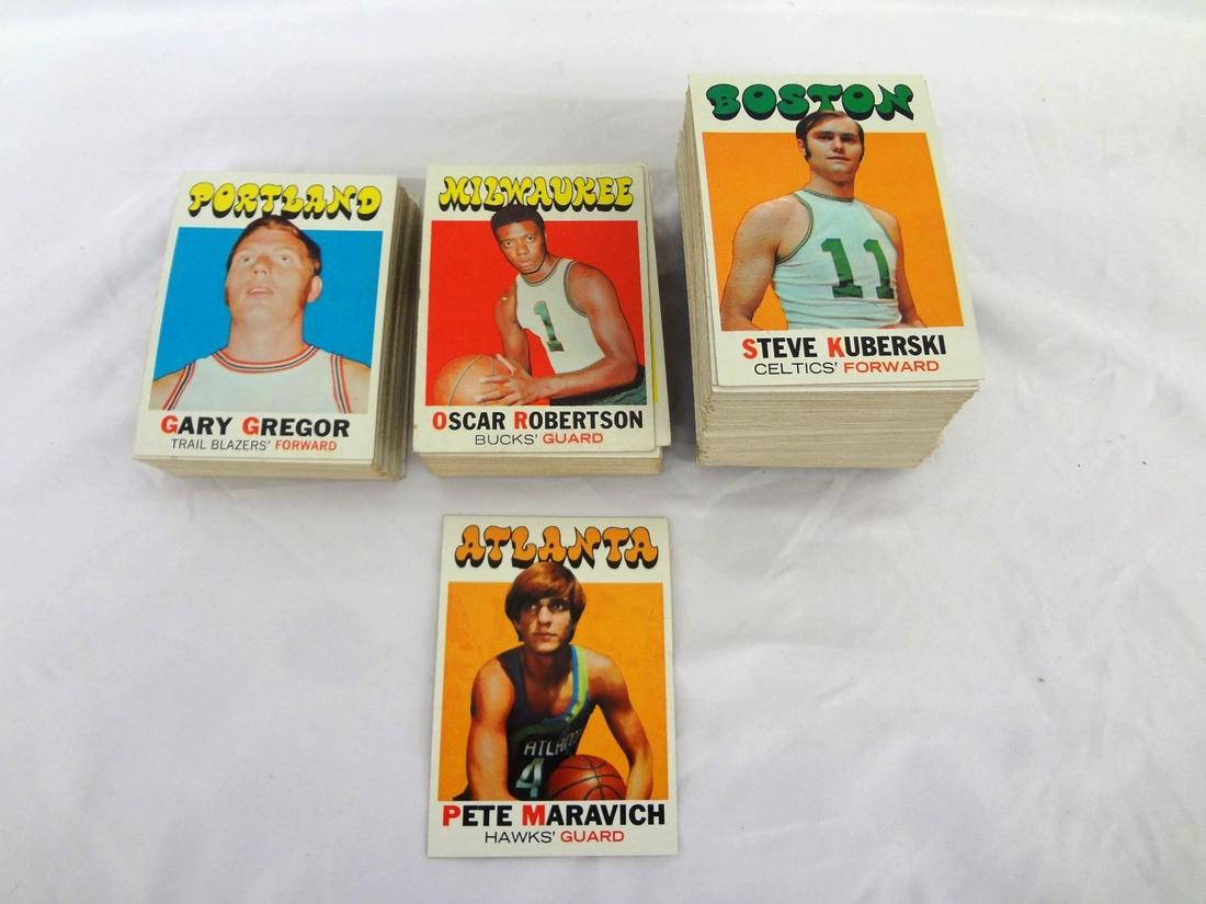 1971 Topps Basketball Complete Set High Grade (1 of 4)