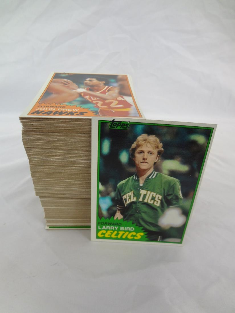 1981/82 Topps Basketball Complete Set High Grade (1 of 2)