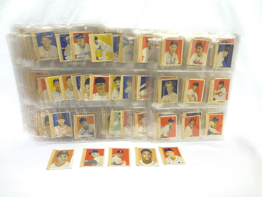 1949 Bowman Baseball Card Near Set: Missing (52) Cards: (1 of 7)