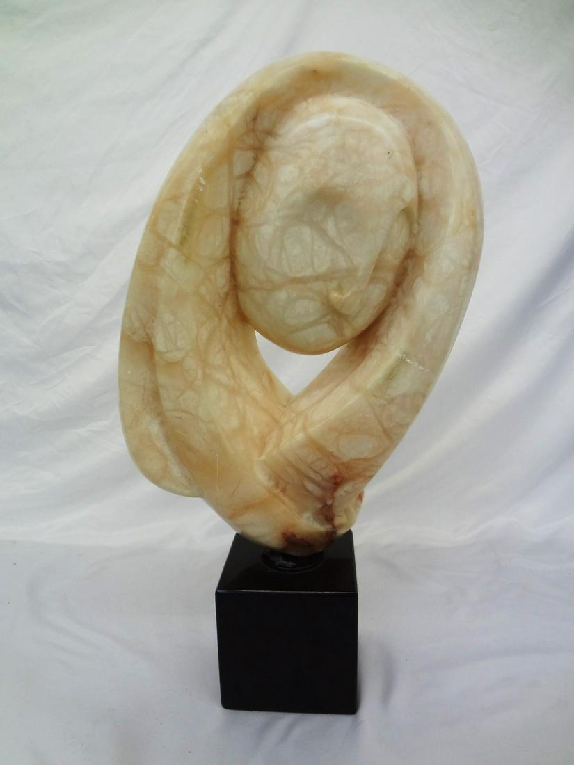 Regina Thornley Alabaster Sculpture on Stand (1 of 7)