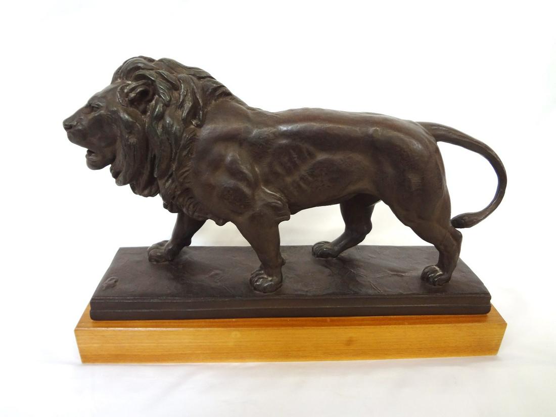 AMR 1977 Metal Sculpture of Antoine Louis Barye (1 of 5)