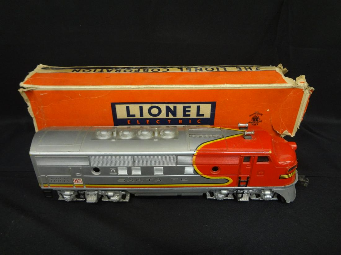 Lionel Train Postwar O Gauge Sante Fe 2343T With (1 of 4)