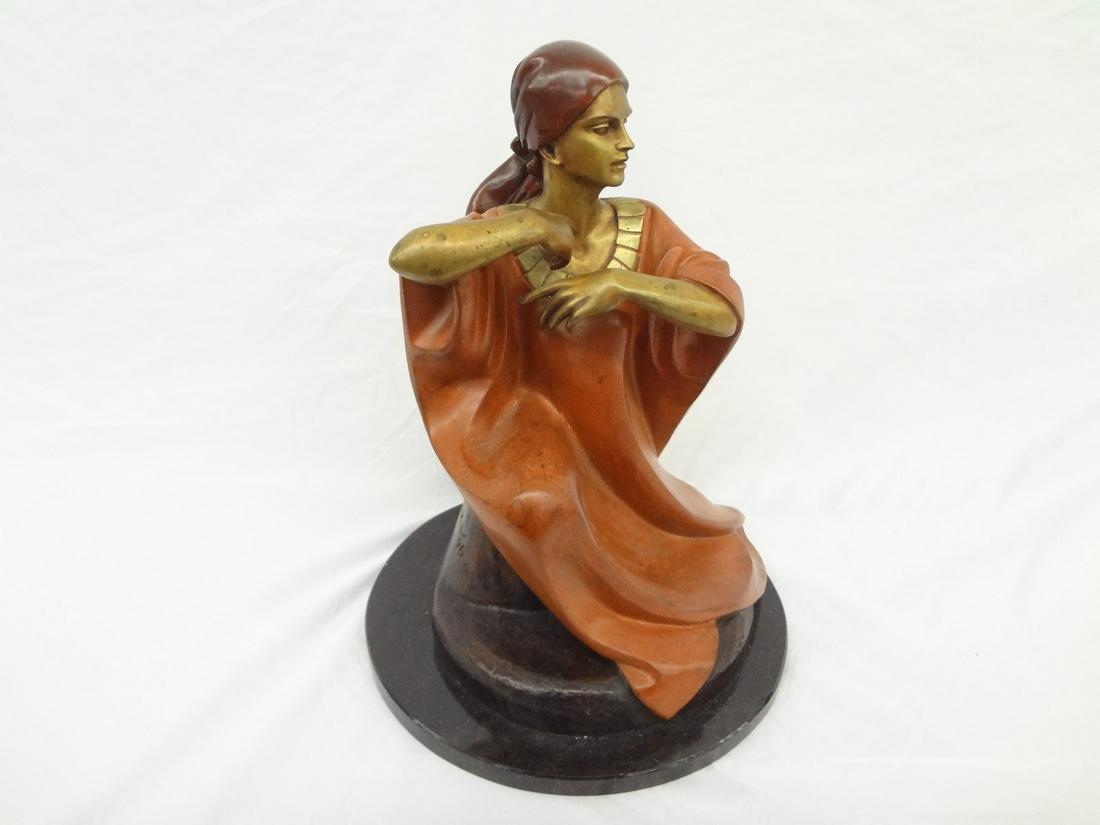 Victor Gutierrez (Mexico 1950-) Bronze "Jimena" 1996 (1 of 5)