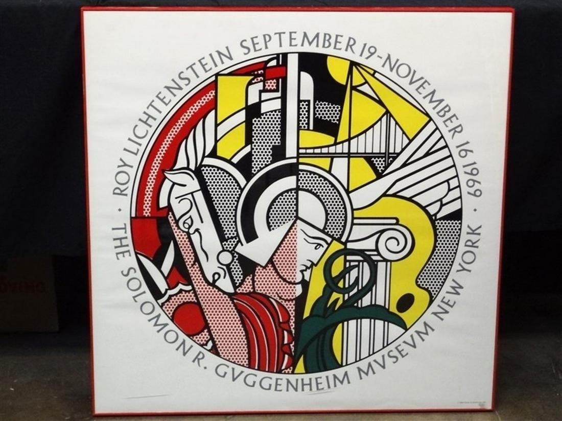 Roy Lichtenstein "Guggenheim 1969 Exhibition Poster" (1 of 4)
