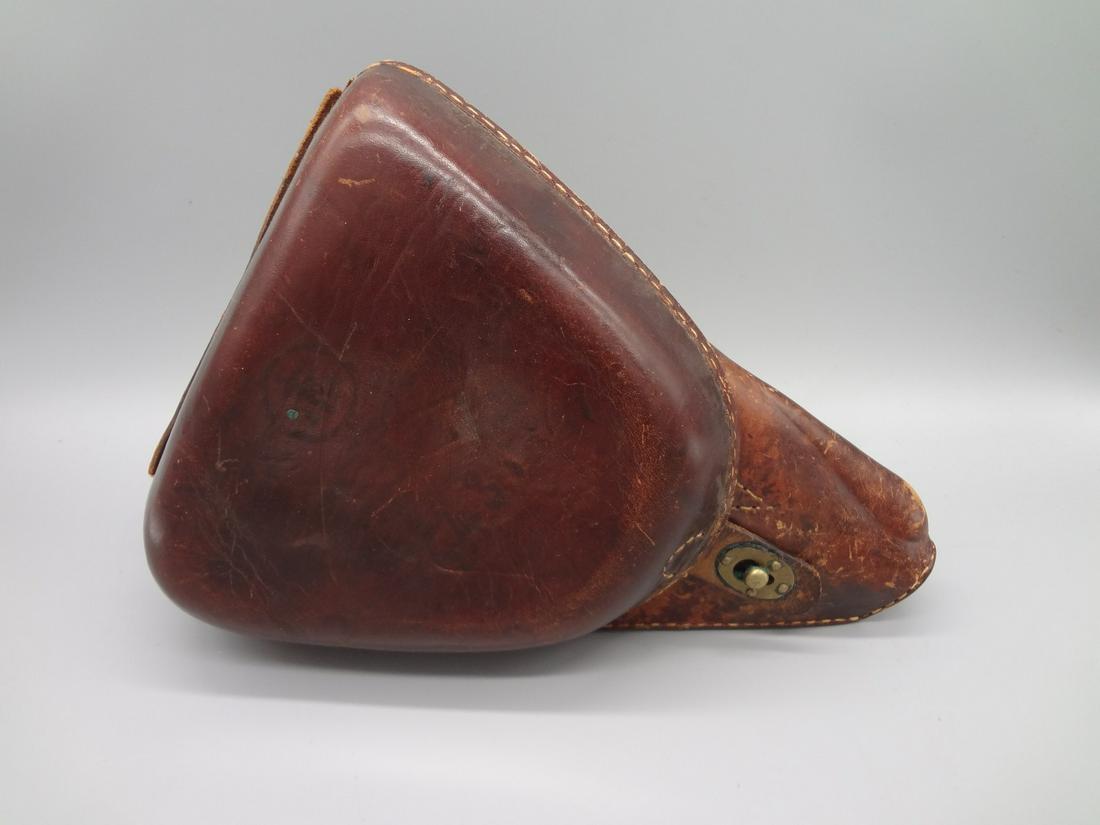 Japanese WWII Clamshell Leather Holster Nambu (1 of 4)