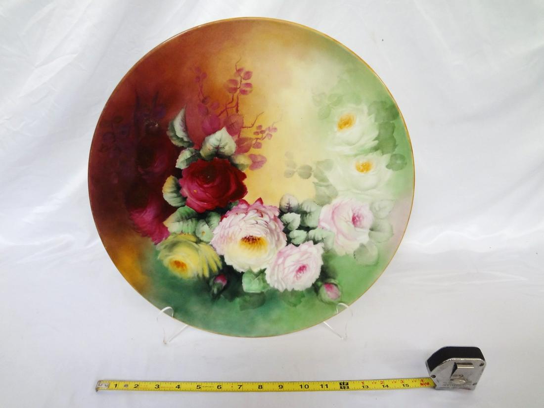 T & V Limoges France Large Charger 16" (1 of 4)