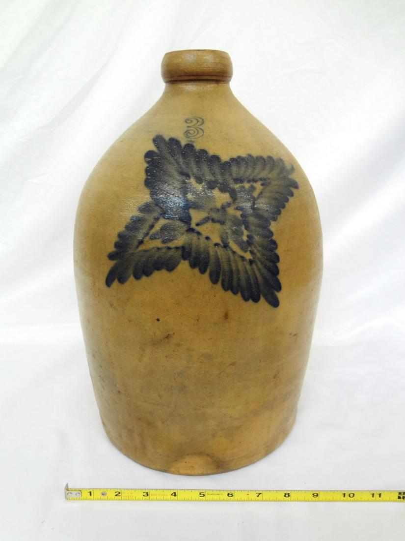 Three Gallon Jug Fern Diamond Cobalt Decoration (1 of 8)