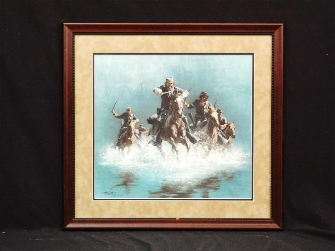 Frank J. McCarthy "Saber Charge" Signed Limited Edition (1 of 2)