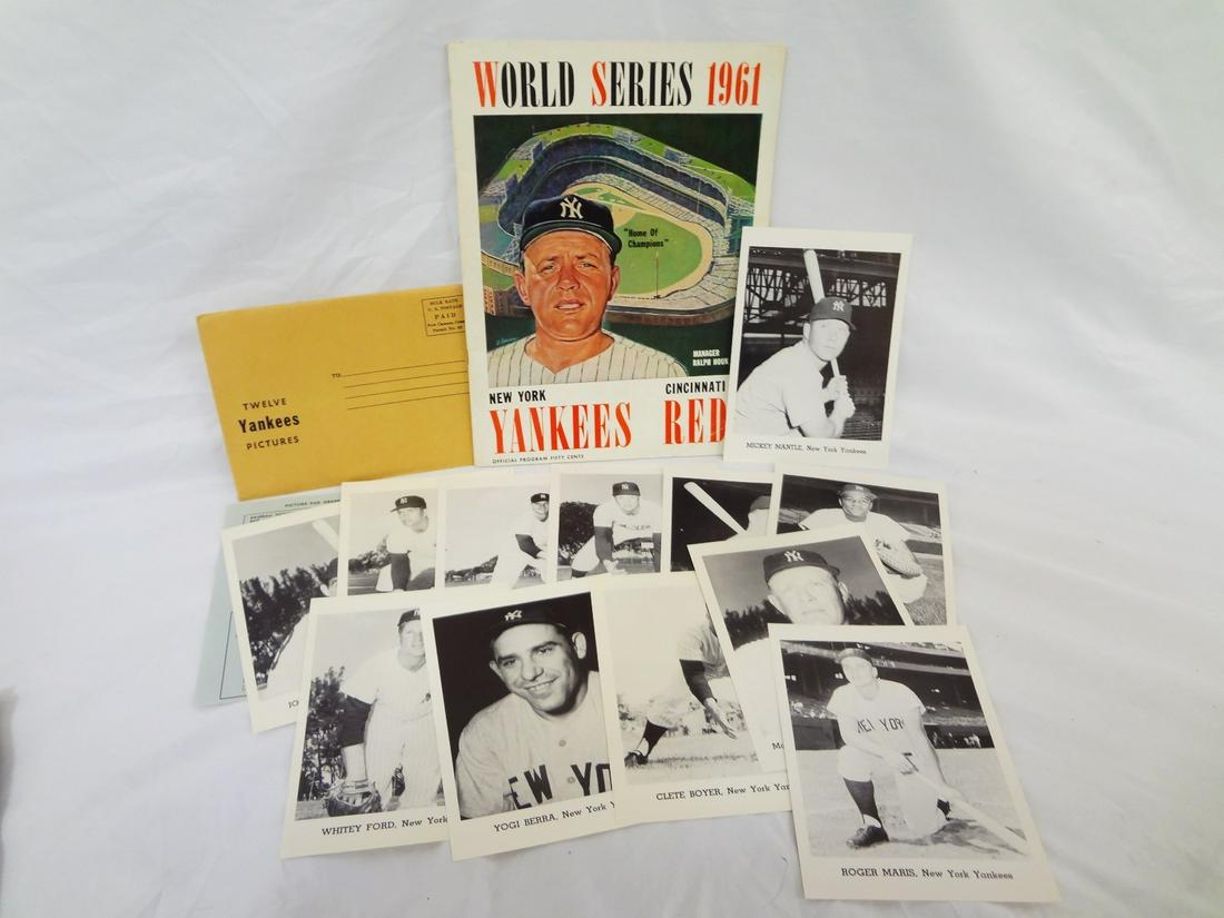 1960's New York Yankees Ephemera: Picture Pack, World (1 of 6)