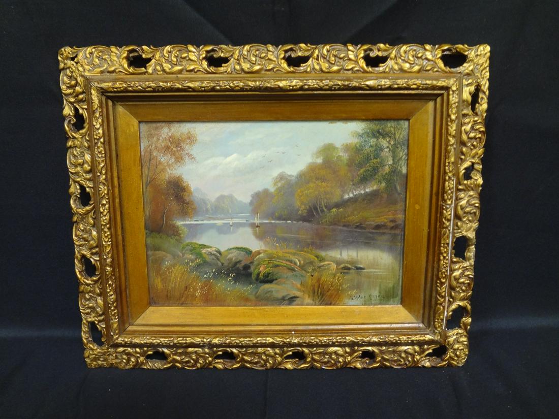 George Willis Pryce Original Oil on Board (1 of 4)