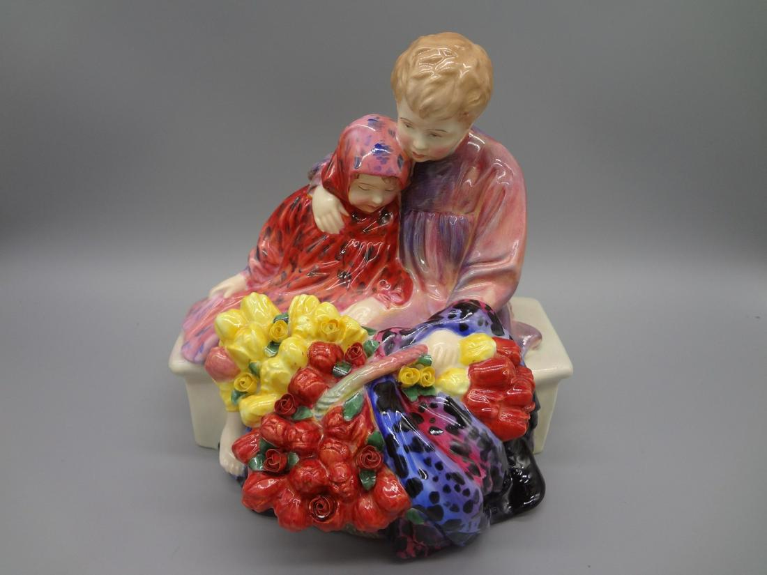 Royal Doulton "Flower Sellers Children" HN1342 (1 of 3)