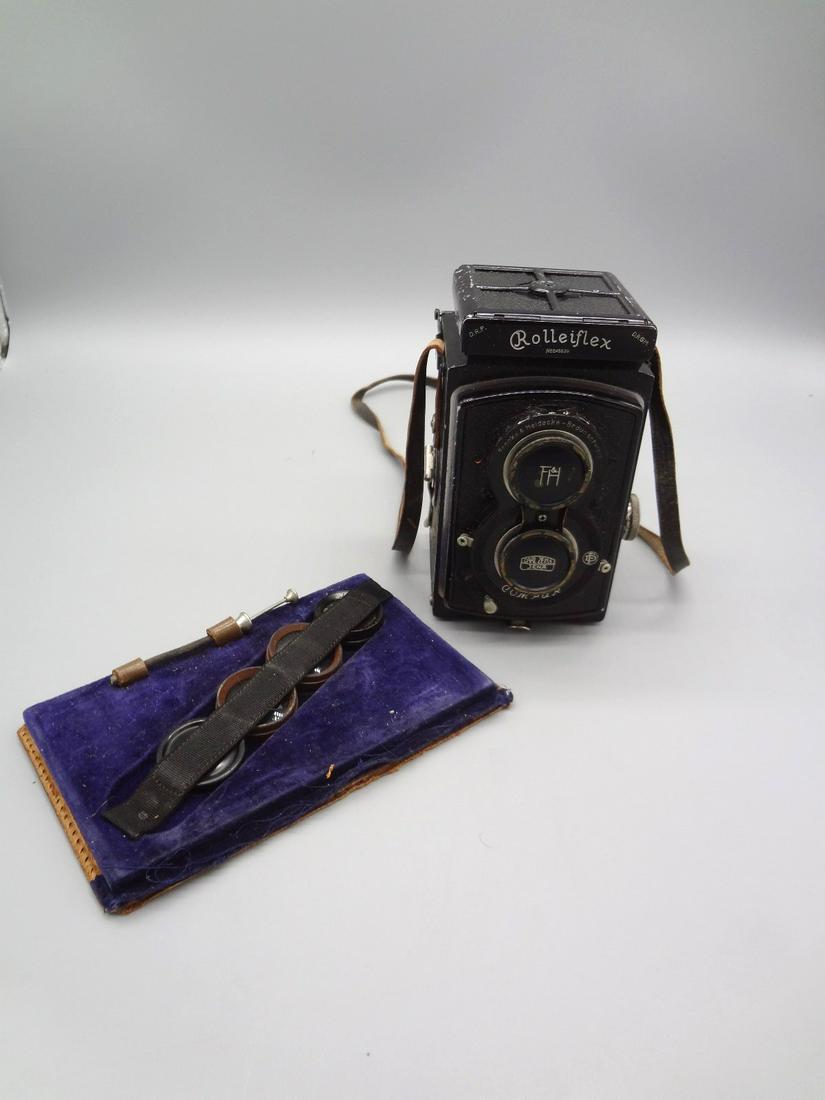 Rolleiflex Franke & Heidecke-Braunschweig TLR Camera (1 of 8)