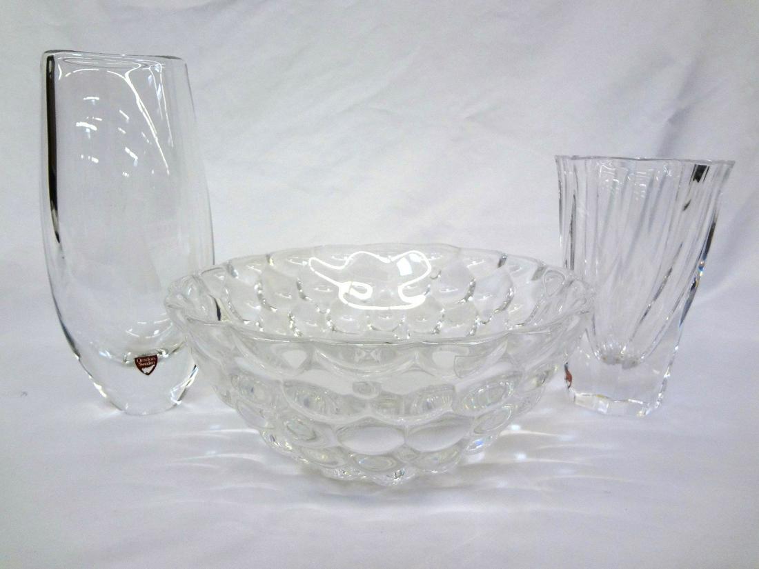 (3) Group of Orrefors Crystal (1 of 5)