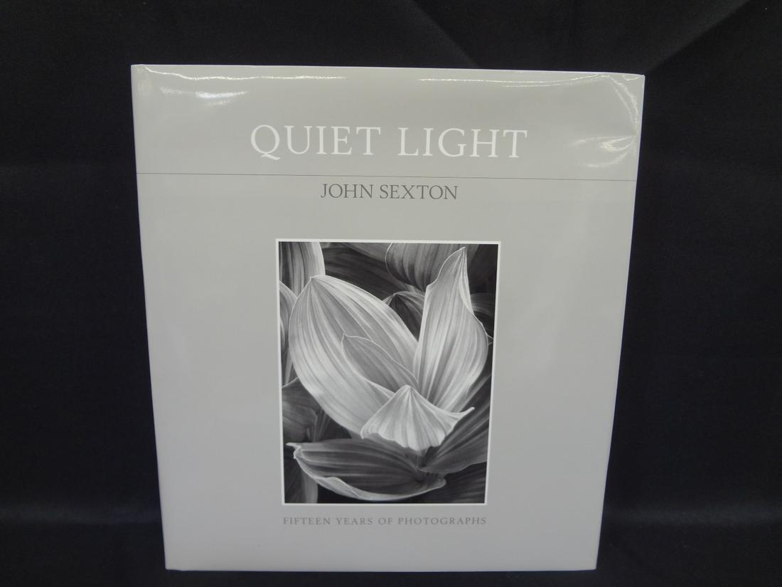 John Sexton Oversize Coffee Table Book "Quiet Light": John Sexton Oversize Coffee Table Book "Quiet Light" 1990: First edition second printing.